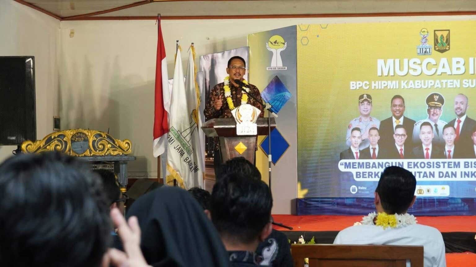Bupati Sukabumi HIPMI