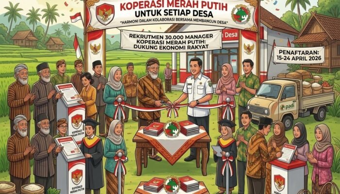 Dorong Ekonomi Kerakyatan, Kementerian Koperasi dan UKM Republik Indonesia Rekrut 30.000 Manager Koperasi