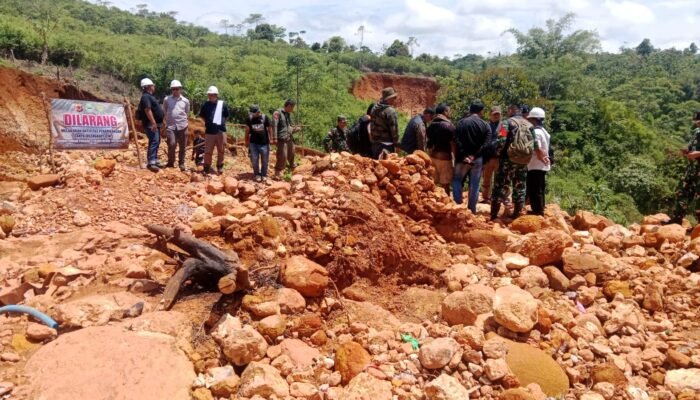 Viral di Medsos, Tambang Tanpa Izin di Sukabumi Dihentikan