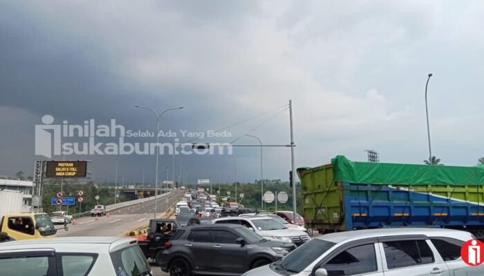 Libur Panjang, 6.825 Kendaraan Padati Jalur Tol Parungkuda Sukabumi