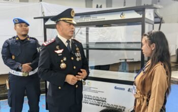 ​Lapas Sukabumi Beri Kado Gerobak Usaha untuk Istri Narapidana di Hari Bakti Pemasyarakatan ke-62