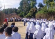 Hari Pertama Masuk Sekolah, SMPN 2 Gegerbitung Gelar Upacara, Halal Bihalal, dan Refleksi Diri