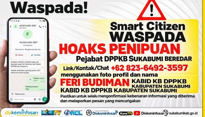 Waspada! Hoaks Penipuan Catut Nama Pejabat DPPKB Sukabumi Beredar