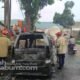 Angkot Jurusan Cibadak-Cibatu Terbakar di Cibadak Sukabumi