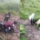 Akses Alternatif Sukabumi-Cianjur via Cireunghas Terputus, Jalan Ambles 1 Meter, Mobil Dilarang Melintas