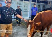 Sapi Kurban 400 Kilogram dari Relawan Ruang Peduli Disalurkan di Cicantayan