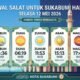Jadwal Salat untuk Sukabumi Hari Ini, Selasa 12 Mei 2026