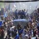 Foto : Kemeriahan Pawai Persib Bandung Juara Tiga Kali Beruntun