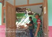 Ruang Kelas SDN Ciganas Kecamatan Ciambar Sukabumi Ambruk