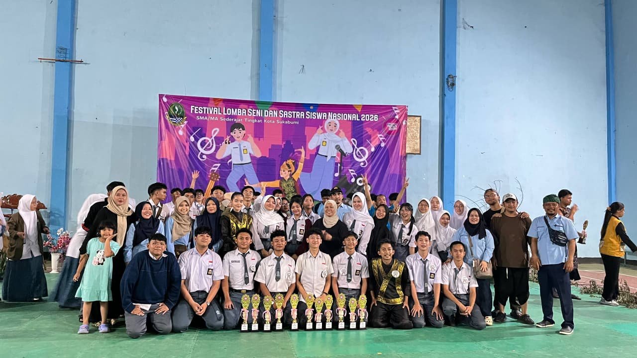 SMAN 2 Sukabumi Sabet Juara Umum FLS3N