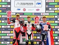 CBR Series Melesat Kencang, AHRT Borong Tiga Podium ARRC Motegi