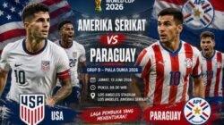 Prediksi Amerika Serikat vs Paraguay: Duel Tekanan Tuan Rumah Kontra Tembok Kokoh La Albirroja