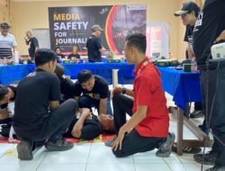 PMI Kabupaten Sukabumi Tingkatkan Kompetensi Wartawan Melalui Pelatihan Media Safety