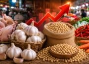 Dampak Biaya Impor, Harga Kedelai dan Bawang Putih di Pasar Kota Sukabumi Alami Kenaikan