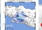 Malam Minggu Warga Sukabumi Rasakan Gempa, BMKG : Magnitudo 3,5 Episenter di Darat Cianjur
