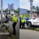 Detik-Detik Toyota Rush Hantam Pedagang Tahu di Pintu Tol Parungkuda Sukabumi, Korban Kritis