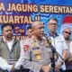 Dukung Ketahanan dan Swasembada Pangan Nasional, Satlantas Polres Sukabumi Rangkul Petani