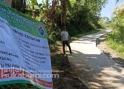 Volume Jalan Rabat Beton di Bantargadung Sukabumi Dipersoalkan Warga, Kades Sebut Anggaran Tak Mencukupi