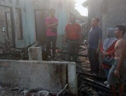 Lima Rumah Ludes Terbakar di Cisolok 