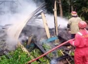 Rumah Panggung Milik Bu Yati di Jampangkulon Terbakar, Diduga Berasal dari Tungku