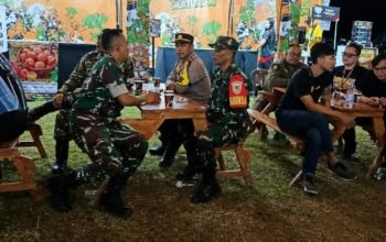 Polsek dan Koramil Jampangkulon Kawal Meriahnya Konser Budi Cilok di Ciparay, Ribuan Warga Padati Lokasi