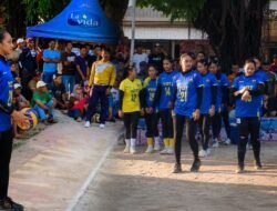 Aulia Suci Nurfadila, Atlet Voli Nasional Asal Ciracap, Jadi Magnet Turnamen Hari Nelayan Ujunggenteng ke-60