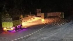 Truk Tronton Terguling di Tanjakan Warungkiara, Sopir Selamat