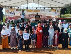 Gebyar Muharam Perdana di Desa Mekarmukti, Santuni 50 Anak Yatim dan Gelar Tabligh Akbar