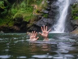 Momen Liburan Berubah Duka, Wisatawan Asal Simpenan Meninggal Tenggelam di Curug Larangan Ciemas