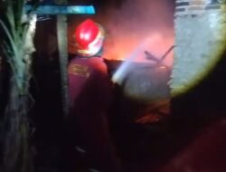 Kebakaran Hanguskan Lima Rumah di Cisolok, Belasan Warga Terdampak