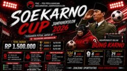 PAC PDI Perjuangan Jampangkulon Gelar Soekarno Cup 2026, Turnamen Futsal Antar RT Sambut Bulan Bung Karno