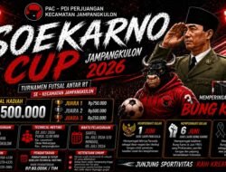 PAC PDI Perjuangan Jampangkulon Gelar Soekarno Cup 2026, Turnamen Futsal Antar RT Sambut Bulan Bung Karno