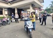 Motor Kembali Usai Dicuri Maling, Warga Palabuhanratu: Termakasih Polres Sukabumi