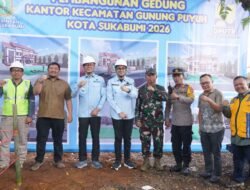 Kantor Kecamatan Gunungpuyuh Kota Sukabumi Resmi Dibangun