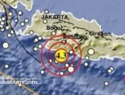 ​Gempa Magnitudo 4,3 Guncang Sukabumi, Warga di Cigaru Simpenan Pilih Keluar Rumah