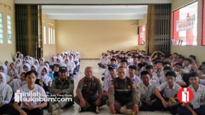 Cegah Kenakalan Pelajar, Satpol PP Sukabumi “Turun Gunung” ke Sekolah-sekolah di Warungkiara