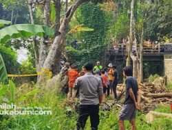 ​Geger Penemuan Mayat Bayi dalam Kantong Hitam di Pinggir Sungai Cipelang Sukabumi