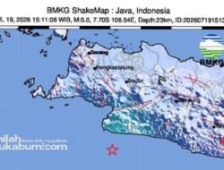 Gempa M 5,0 Mengguncang Sukabumi, Warga Merasakan dan Berhamburan Keluar Rumah