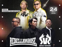 Rebellionrose dan Rocket Rockers Siap Guncang Panggung The Castle Fest Sukabumi Malam Ini
