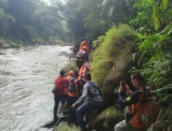 Tim SAR Gabungan Temukan Bocah Teseret Arus Sungai Cicatih di Ciambar Sukabumi