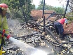 Rumah Panggung di Palabuhanratu Terbakar, Satu Orang Meninggal Dunia