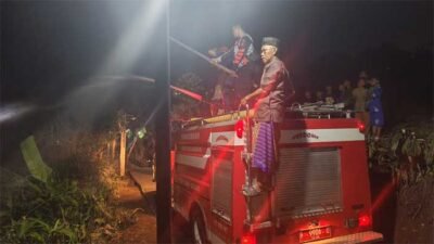Kebakaran Lahan di Cibadak