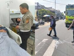 Kecelakaan Beruntun di Cicurug Sukabumi, Dump Truck Hantam Dua Motor 