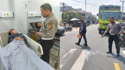 Kecelakaan Beruntun di Cicurug Sukabumi