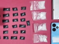 Warga Cibeureum Sukabumi Dicokok Polisi, 29 Paket Sabu Disita
