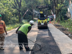 DPU Kabupaten Sukabumi Tingkatkan Ruas Jalan Simpangkaret-Pasirmalang di Surade