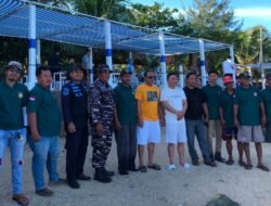 Kolaborasi Jaga Laut Selatan, 50 Substrat Terumbu Karang Ditanam di Ujunggenteng