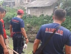Bocah 5 Tahun Diduga Terseret Arus Sungai Cicatih di Ciambar Sukabumi