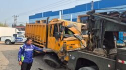Truk Picu Kecelakaan Beruntun di Cibadak Sukabumi, Empat Kendaraan Ringsek