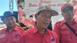 Gebyar Bulan Bung Karno 2026, PDI Perjuangan Kabupaten Sukabumi Tebar Benih Ikan dan Santuni Anak Yatim